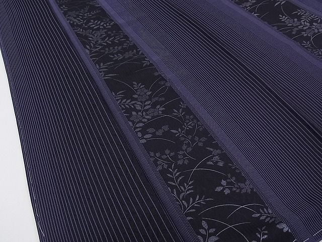 平和屋本店●極上 金彩友禅 卓越技能者・名工・和田光正 訪問着 お召地 草花間道 まるやま扱い 逸品 未使用 CZAA0507s4
