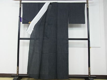 期間限定セール25％off■極上　夏物　石川県指定無形文化財　能登上布　本麻手織上布　山崎仁一作　証紙付き　麻　逸品　CZAA0516s4