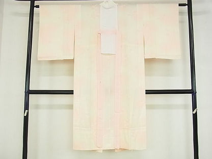 平和屋着物■上質な長襦袢 無双仕立て 枝花地紋 逸品 DAAF3260sf