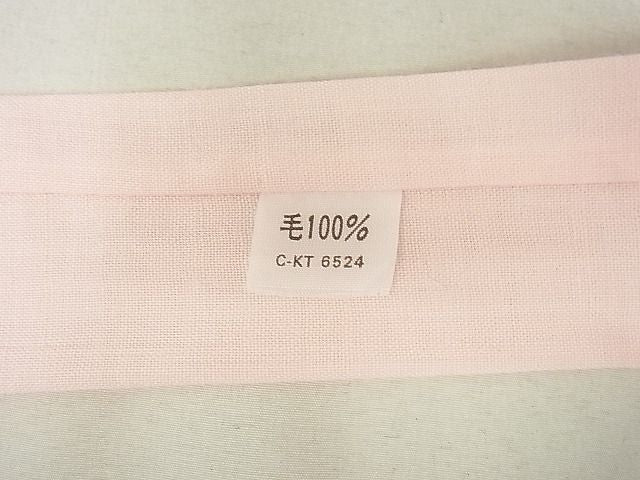 平和屋着物■上質な長襦袢 無双仕立て 枝花地紋 逸品 DAAF3260sf