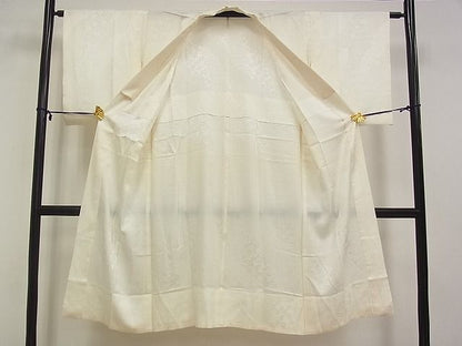 平和屋着物■上質な長襦袢　無双仕立て　吉祥地紋　逸品　DAAE4859jm