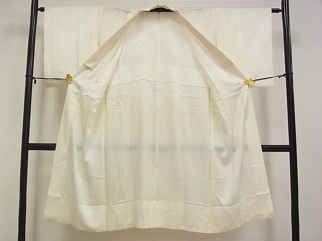 平和屋着物■上質な長襦袢　無双仕立て　吉祥地紋　逸品　DAAE4859jm