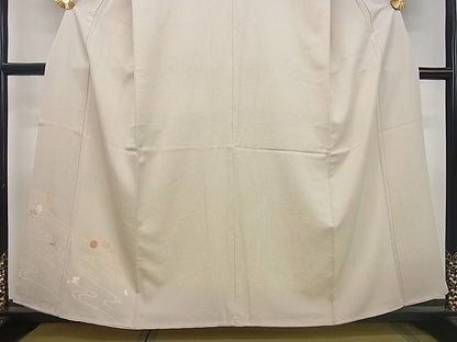 平和屋着物■色留訪問着　流水花文　逸品　DAAE4839jm