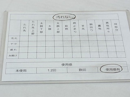 平和屋着物◎太鼓柄袋帯 唐織 熨斗慶長文 金銀糸 引箔 逸品 BAAG0150if