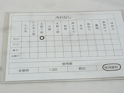 平和屋着物◎六通柄袋帯 唐織 柳松散華文 銀糸 逸品 BAAG0131if