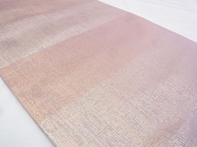 平和屋着物◎六通柄袋帯 横段文 金糸 逸品 BAAG0169if