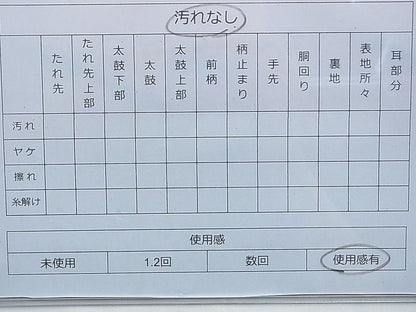 平和屋着物◎六通柄袋帯 唐織 熨斗目格天花扇文 金銀糸 逸品 BAAG4104du
