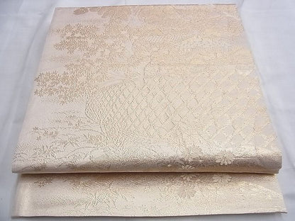 平和屋着物◎六通柄袋帯 京洛百景 光悦寺 金糸 逸品 BAAG4115du