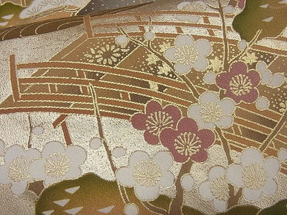 平和屋着物■豪華黒留袖 京名所風景文 金彩 逸品 CAAF5348ev