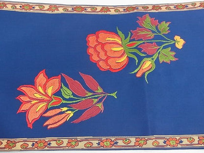 平和屋着物◎六通柄 本袋帯 唐織 枝椿文 逸品 CAAE9833yk