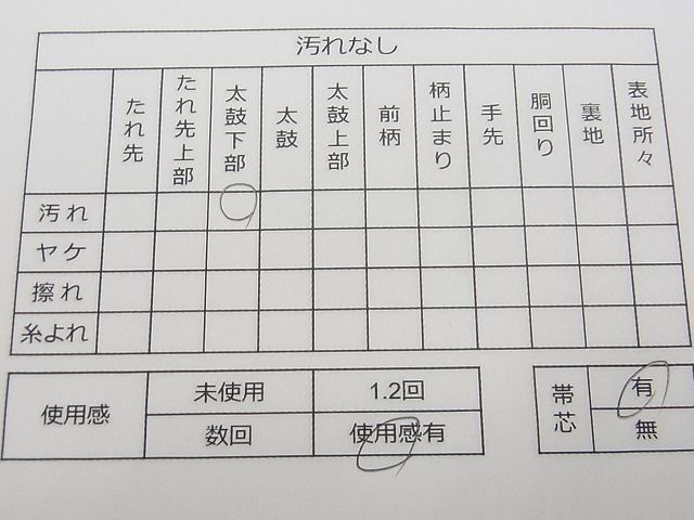 平和屋着物◎六通柄袋帯　流水扇面吉祥花松文　金銀糸　逸品　CAAE9831yk
