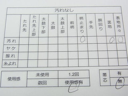 平和屋着物◎六通柄袋帯 唐織 名物裂遠山 金糸 逸品 CAAE9857yk