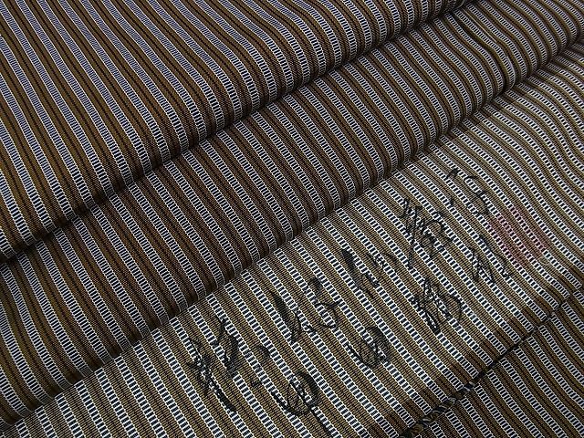 平和屋本店■極上　男性　人間国宝　甲田綏郎　精好仙台平　行燈袴　縞　逸品　未使用　DZAA1427kh4