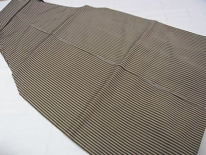 平和屋本店■極上　男性　人間国宝　甲田綏郎　精好仙台平　行燈袴　縞　逸品　未使用　DZAA1427kh4
