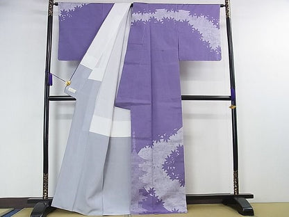 平和屋本店●極上　手彫木版染　佐伯武晴　訪問着　紬地　鳥獣戯画　やまと金ラベル　逸品　未使用　DZAA1447kh4