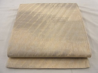 平和屋着物◎全通柄袋帯 霞文 金糸 逸品 BAAH0008ow