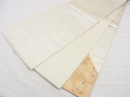 平和屋着物◎太鼓柄袋帯 若松葉 金銀糸 逸品 BAAG3143kj