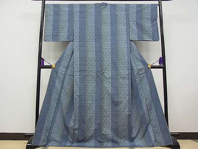 平和屋本店●希少 本場琉球花織 織の会 ヌヌナス 高屋糸子 証紙付き 逸品 未使用 CYAA0292s4