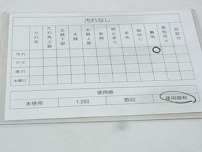 平和屋着物◎六通柄 本袋帯 洗雲錦 金銀糸 逸品 BAAG9621if