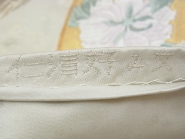 平和屋着物◎六通柄袋帯 唐織 仁清好み文 金糸 逸品 BAAG9693if
