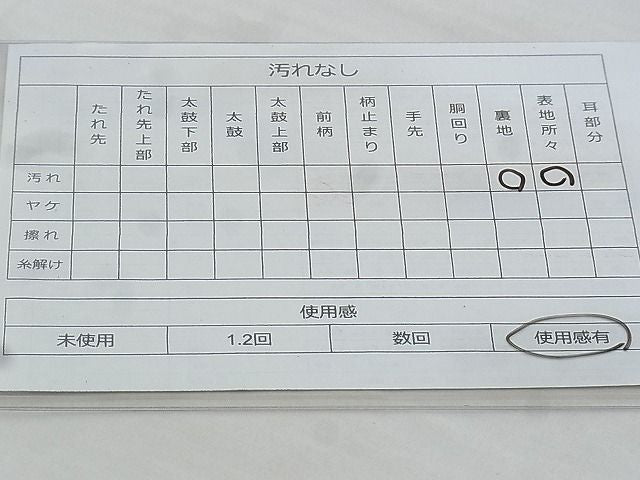 平和屋着物◎六通柄袋帯 唐織 几帳文様 金糸 逸品 BAAG9689if