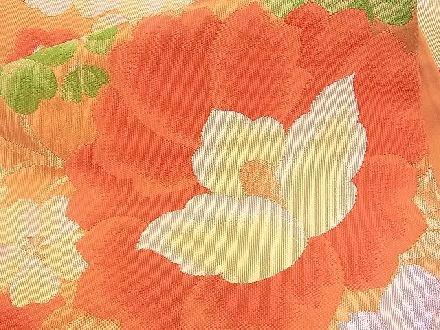 平和屋着物◎六通柄袋帯 花唐草文 金銀糸 逸品 BAAG6458xa