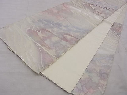 平和屋着物◎六通柄袋帯 錦彩 金銀糸 逸品 BAAG9045iy