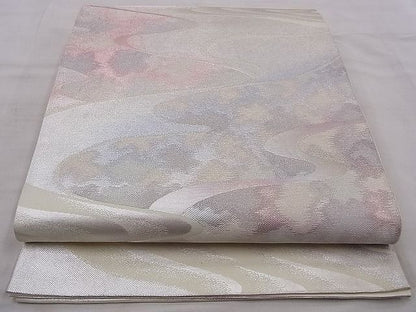平和屋着物◎六通柄袋帯 錦彩 金銀糸 逸品 BAAG9045iy