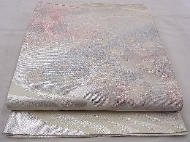 平和屋着物◎六通柄袋帯 錦彩 金銀糸 逸品 BAAG9045iy