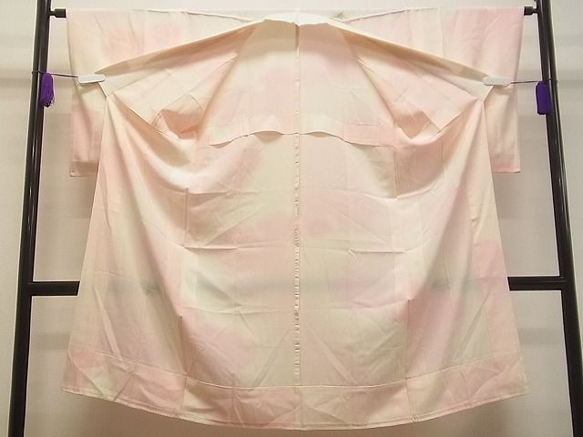 平和屋着物■上質な長襦袢　無双仕立て　雲取り文　逸品　CAAF2286vf