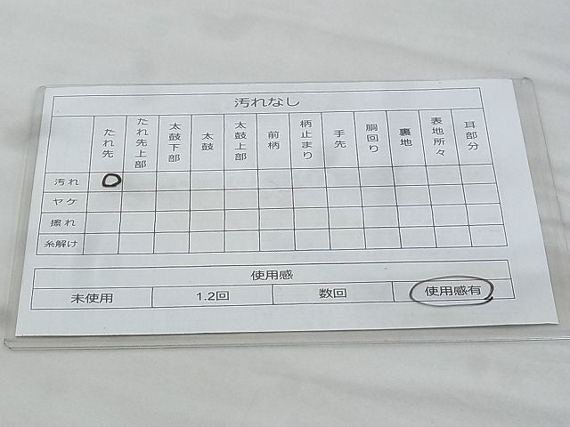 平和屋着物◎六通柄袋帯　唐織　扇面束熨斗文様　金銀糸　逸品　BAAG9741if