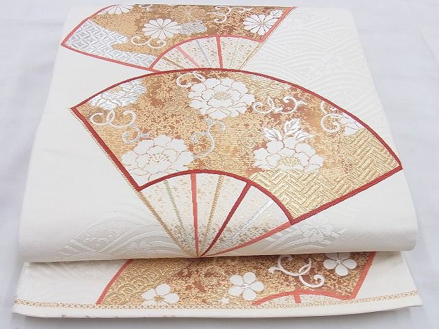 平和屋着物◎六通柄袋帯 唐織 金彩古典錦 金銀糸 逸品 BAAG6524xa