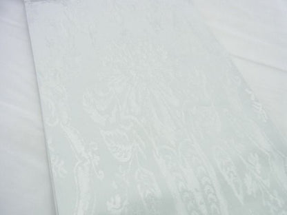 平和屋着物◎六通柄袋帯 更紗文様 銀糸 逸品 BAAG5956jm
