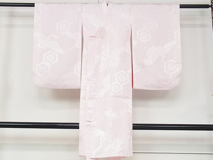 平和屋本店■極上　京加賀友禅　百貫石峰　七五三　子供　女の子　3歳　祝着・襦袢セット　逸品　未使用　CZAA0637s4