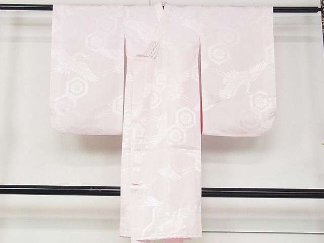 平和屋本店■極上　京加賀友禅　百貫石峰　七五三　子供　女の子　3歳　祝着・襦袢セット　逸品　未使用　CZAA0637s4