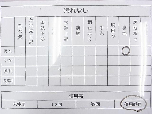 平和屋着物◎太鼓柄袋帯 手描き 地紙老松文様 金彩 逸品 BAAH1082ns