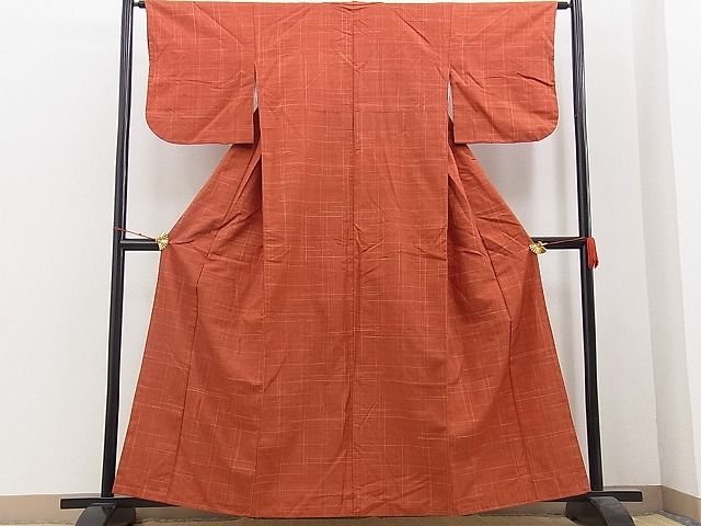 平和屋着物■上質な紬 吉祥文 逸品 BAAG5404mz