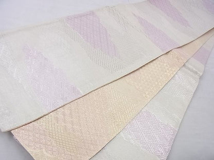平和屋着物◎佐賀錦 全通柄袋帯 雲取り吉祥文 金糸 逸品 BAAG4502th
