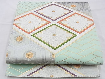 平和屋着物◎六通柄袋帯 唐織 舞 金銀糸 逸品 BAAG4600th