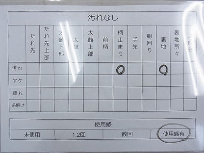 平和屋着物◎六通柄袋帯　唐織　能衣源氏車　金糸　逸品　BAAH1116ns