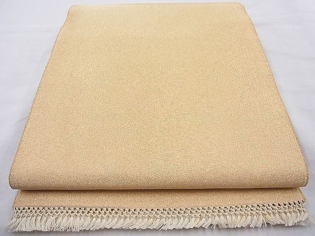 平和屋着物◎全通柄袋帯 綴れ 金糸 逸品 BAAG6934cm