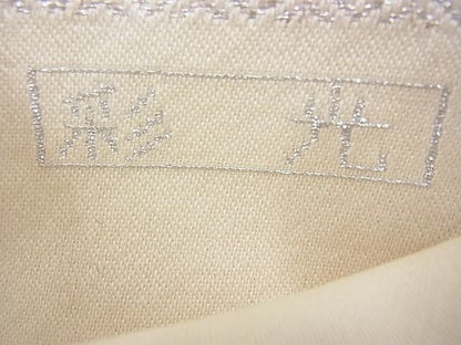 平和屋着物◎六通柄袋帯 彩光 銀糸 逸品 BAAH2253cm