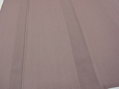 平和屋本店■極上　夏物　東郷織物謹製　永江明夫　本場大島紬　夏大島　みじん格子　証紙付き　逸品　CYAA0411s4