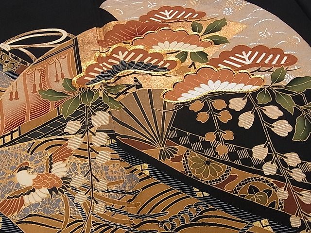 楽天市場】着物（素材（生地・毛糸）シルク・種類（着物）黒留袖