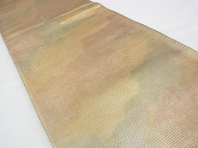 平和屋着物◎六通柄袋帯 道長文様 ワンポイント 手毬 金糸 逸品 BAAH5834fk