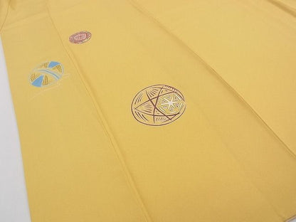 平和屋本店●極上 染刺工芸 大羊居 東京友禅 訪問着 刺繍 毬 金銀糸 逸品 CZAA0644s4