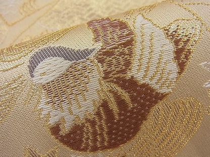 平和屋着物◎六通柄袋帯 唐織 千代 金銀糸 逸品 BAAH4090ea