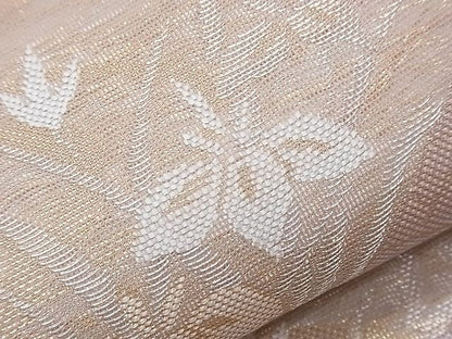 平和屋着物■夏物 六通柄袋帯 流水籬秋草文 金銀糸 逸品 CAAF8526th
