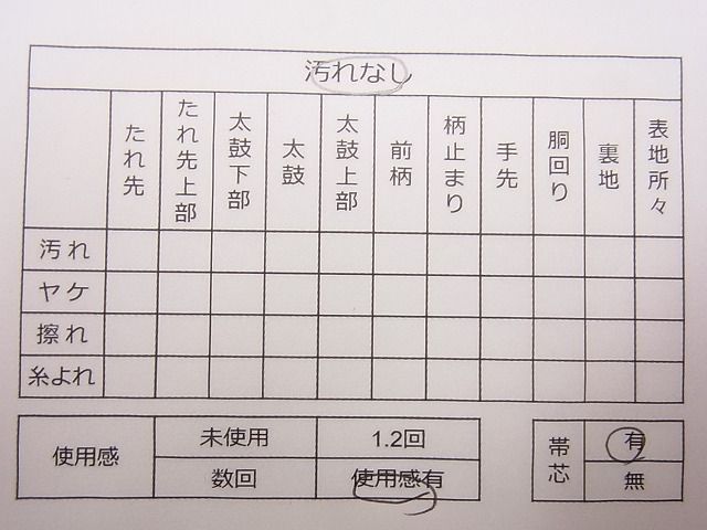 平和屋着物◎佐賀錦 六通柄袋帯 格天井草花文 金糸 逸品 CAAG1904eg