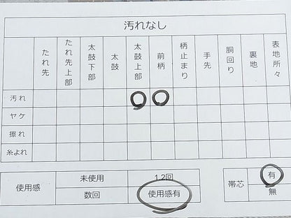 平和屋着物◎太鼓柄袋帯 手描き 木立 金銀彩 逸品 DAAG1027we